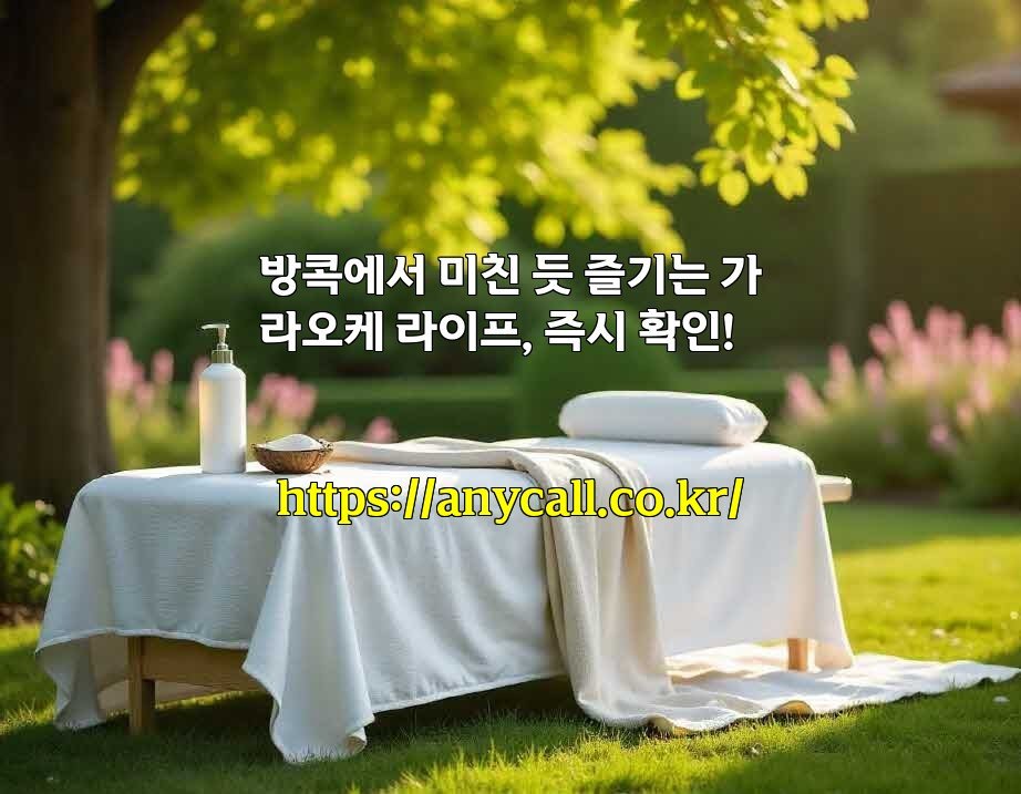 방콕에서 미친 듯 즐기는 가라오케 라이프, 즉시 확인!